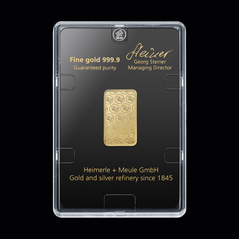 Goldbarren 10g