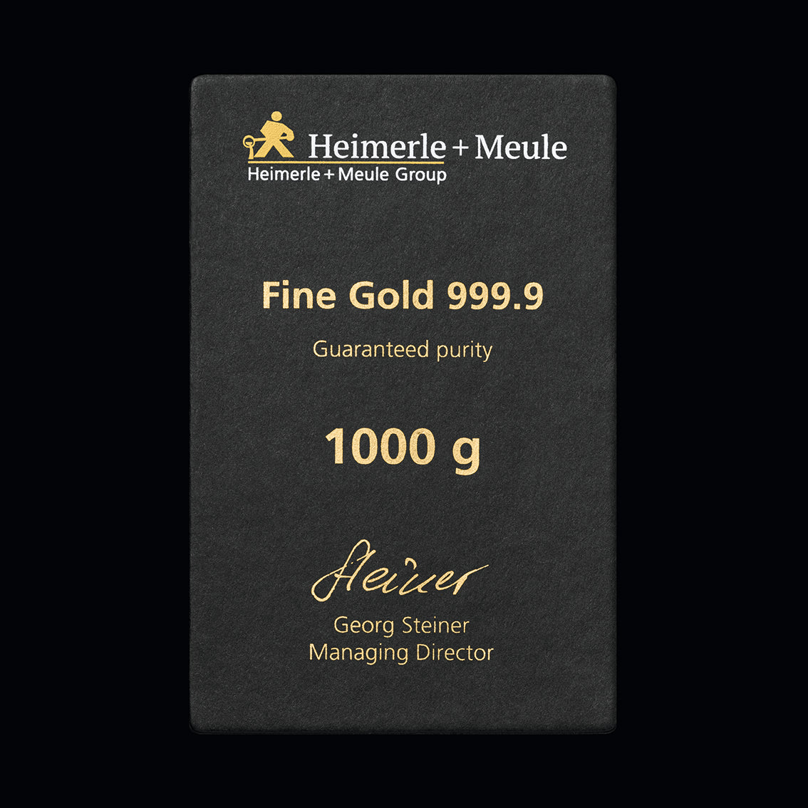 Gussbarren Gold 1000g